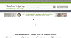 Desktop Screenshot of clevelandlighting.com